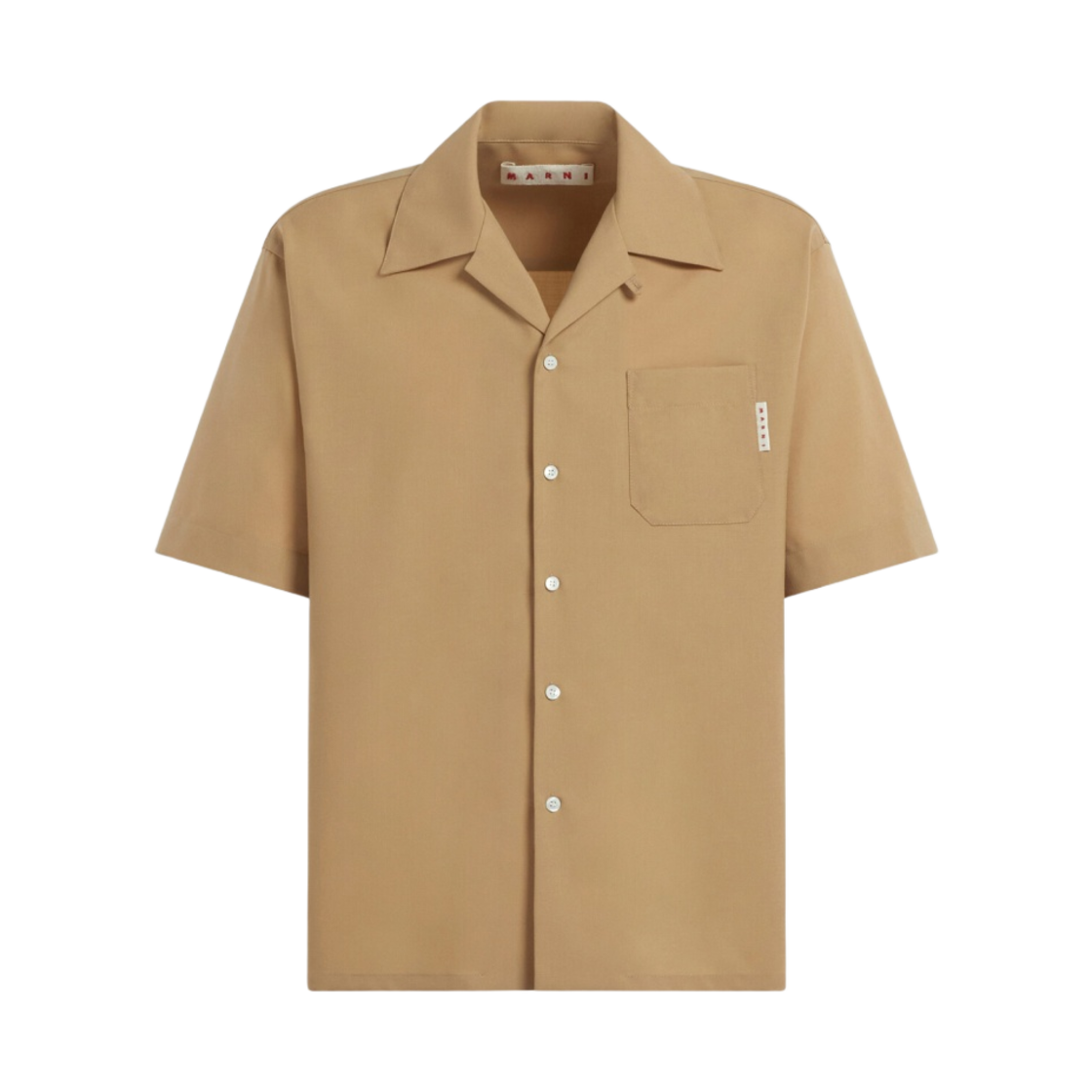 마르니 트로피컬 울 볼링 셔츠 디종(Marni Tropical Wool Bowling Shirt Dijon) - 1