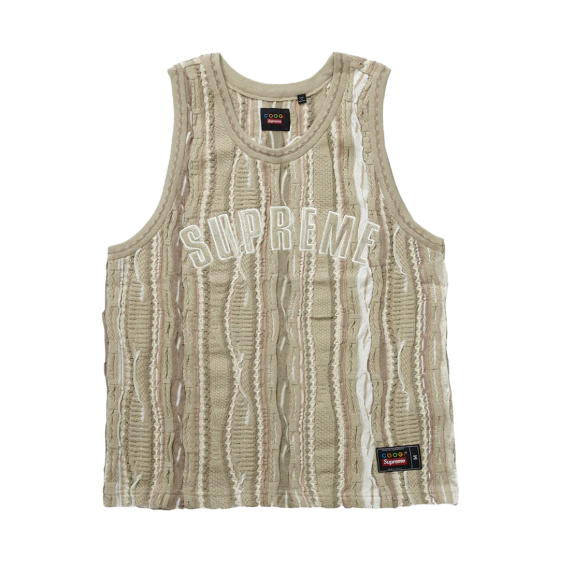 슈프림 x 쿠지 베스킷볼 저지 탄 - 23SS