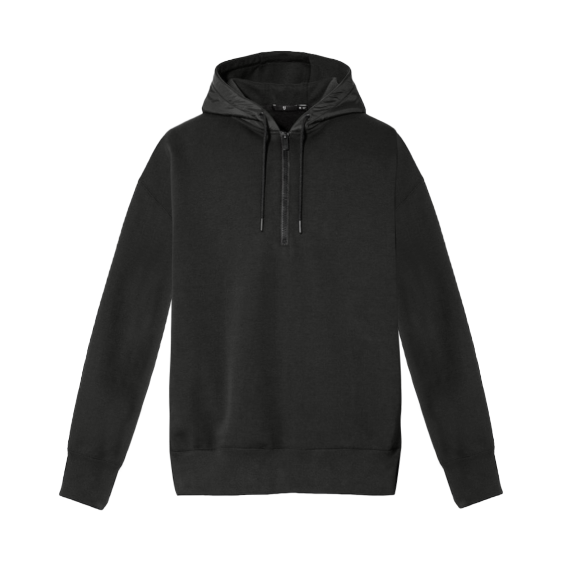 유니클로 +J 드라이 스웨트 하프집 파카 블랙 - KR(Uniqlo +J Dry Sweat Half-Zip Pullover Hoodie Black - KR) - 1