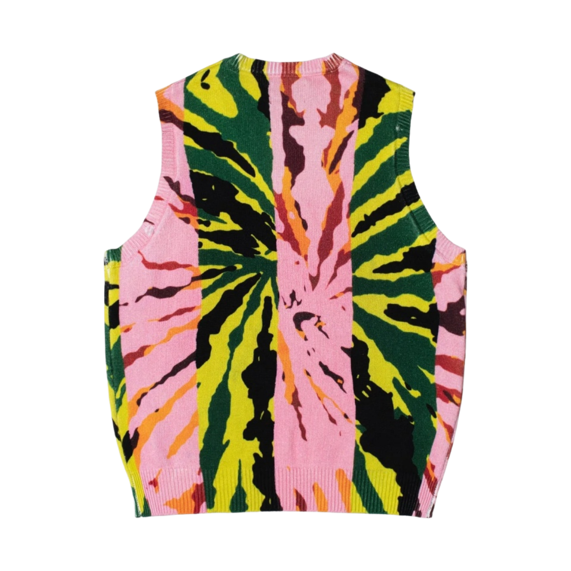 스투시 프린티드 스웨터 베스트 핑크(Stussy Printed Sweater Vest Pink) - 2