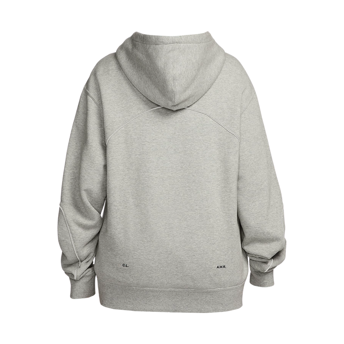 나이키 x 드레이크 녹타 플리스 CS 후드 다크 그레이 헤더 매트 실버 (FN7660-063)(Nike x Drake Nocta Fleece CS Hoodie Dark Grey Heather Matte Silver (FN7660-063)) - 2