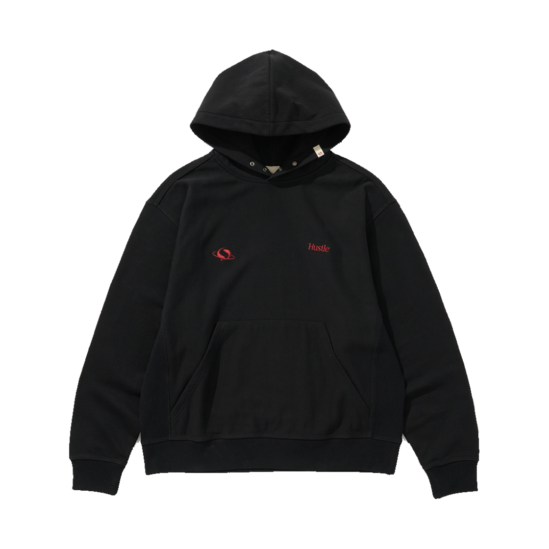 HS24FWHD01MBK True Religion Hustle Classic Hoodie Black