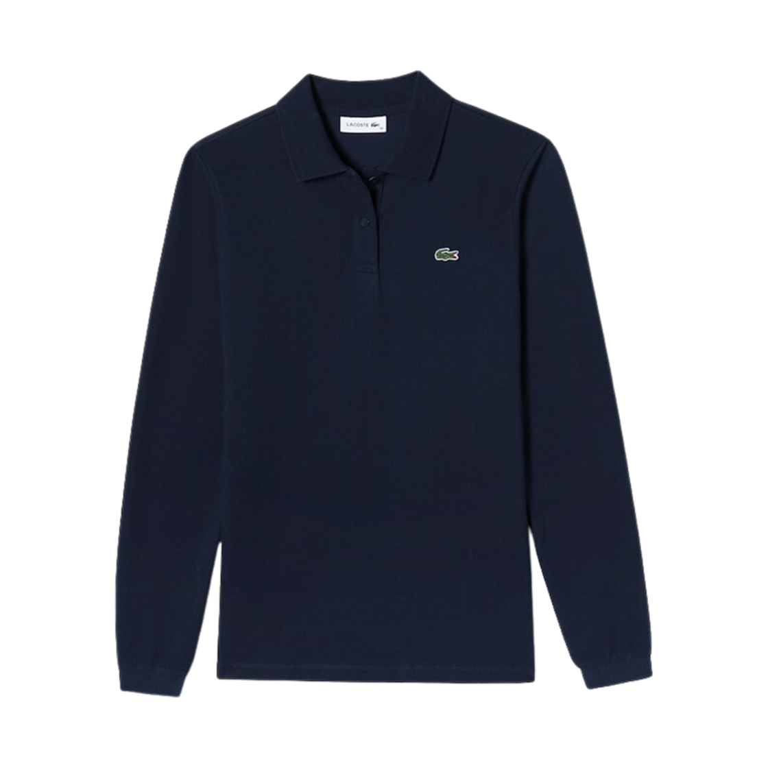 (W) 라코스테 베이직 클래식 핏 폴로 네이비 블루((W) Lacoste Basic Classic Fit Polo Navy Blue) - 1
