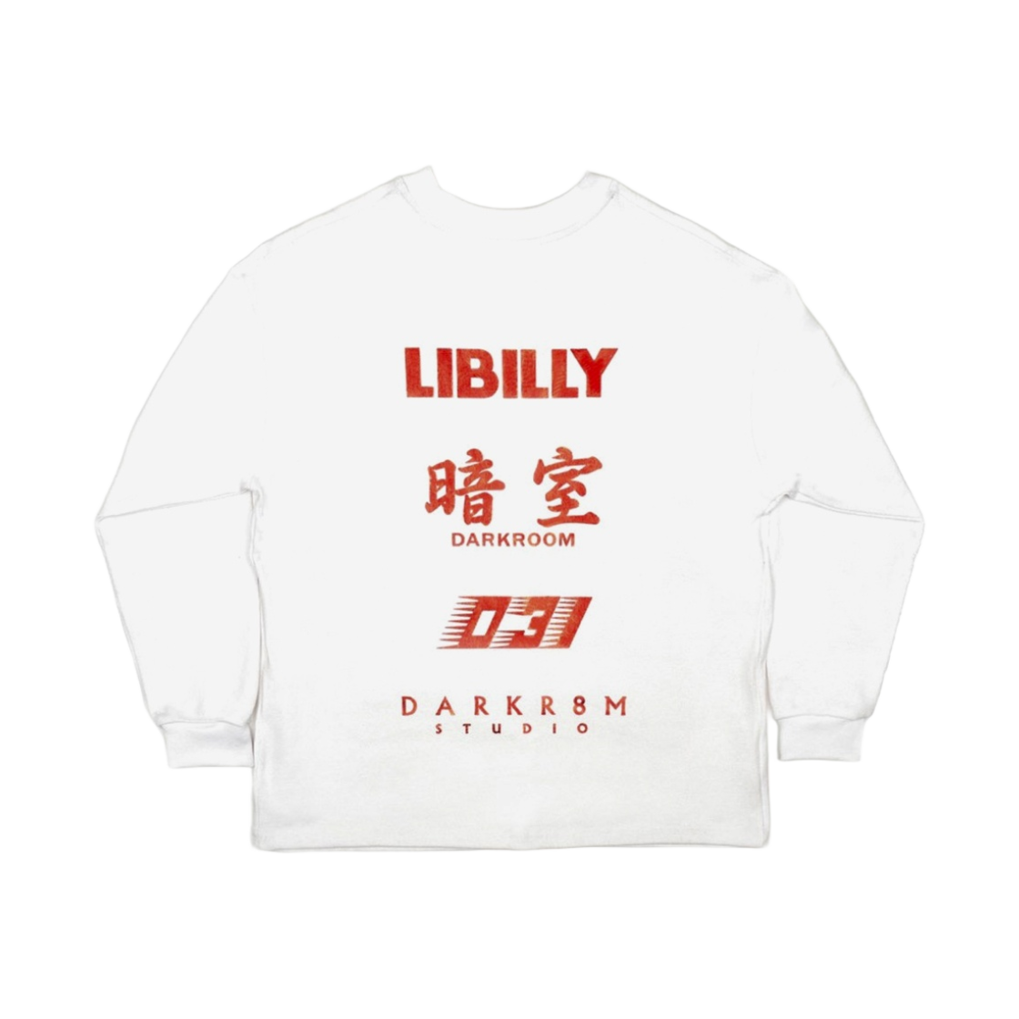 - Darkr8m Studio x Libilly Long Sleeve White