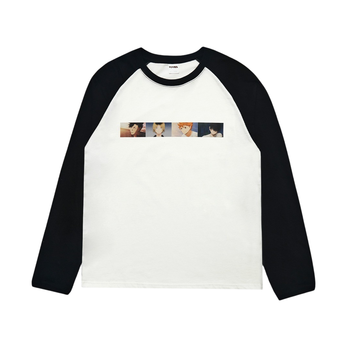 이어스트 x 하이큐!! 씬 래글런 롱슬리브 티셔츠 화이트(EERST x HAIKYU!! Scene Reglan LSV T-shirt White)