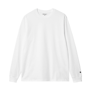 Carhartt WIP Base Long Sleeve T-Shirt White