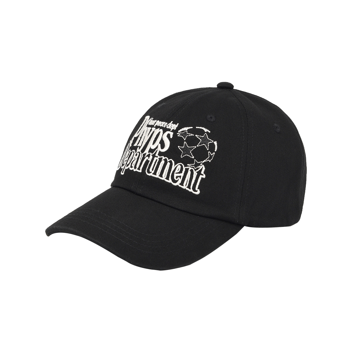 PEX2CA302ABK Phyps Dept Inner Piece Star Ball Cap Black