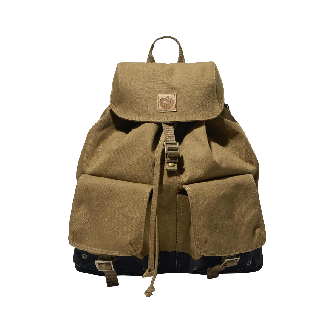 PEF2BG302AKH Phyps Dept Canvas Buckle Backpack Khaki