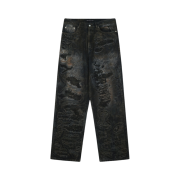 Project G/R Boro Jeans Black
