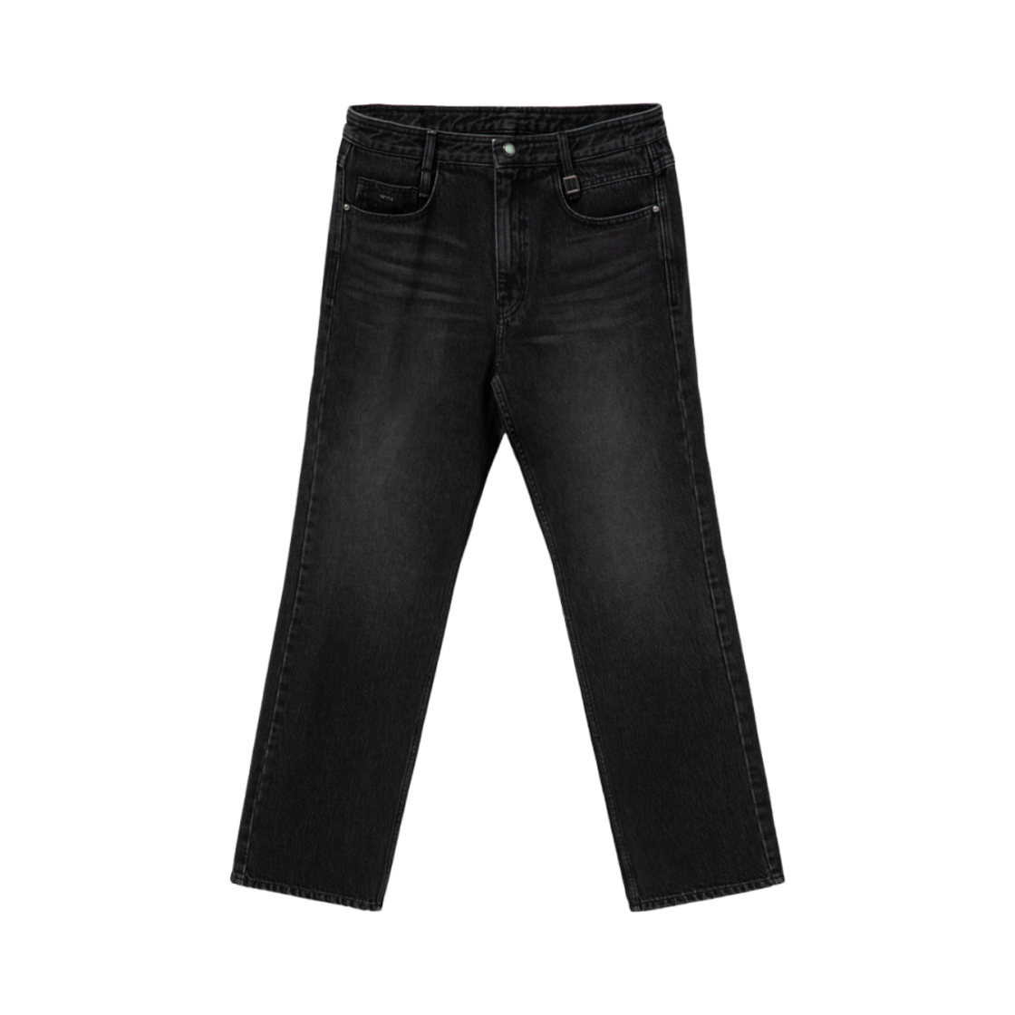 W251PT29983B Wooyoungmi Straight Denim Pants Black - 25SS