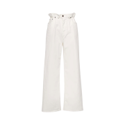 (W) Miu Miu Denim Pants White