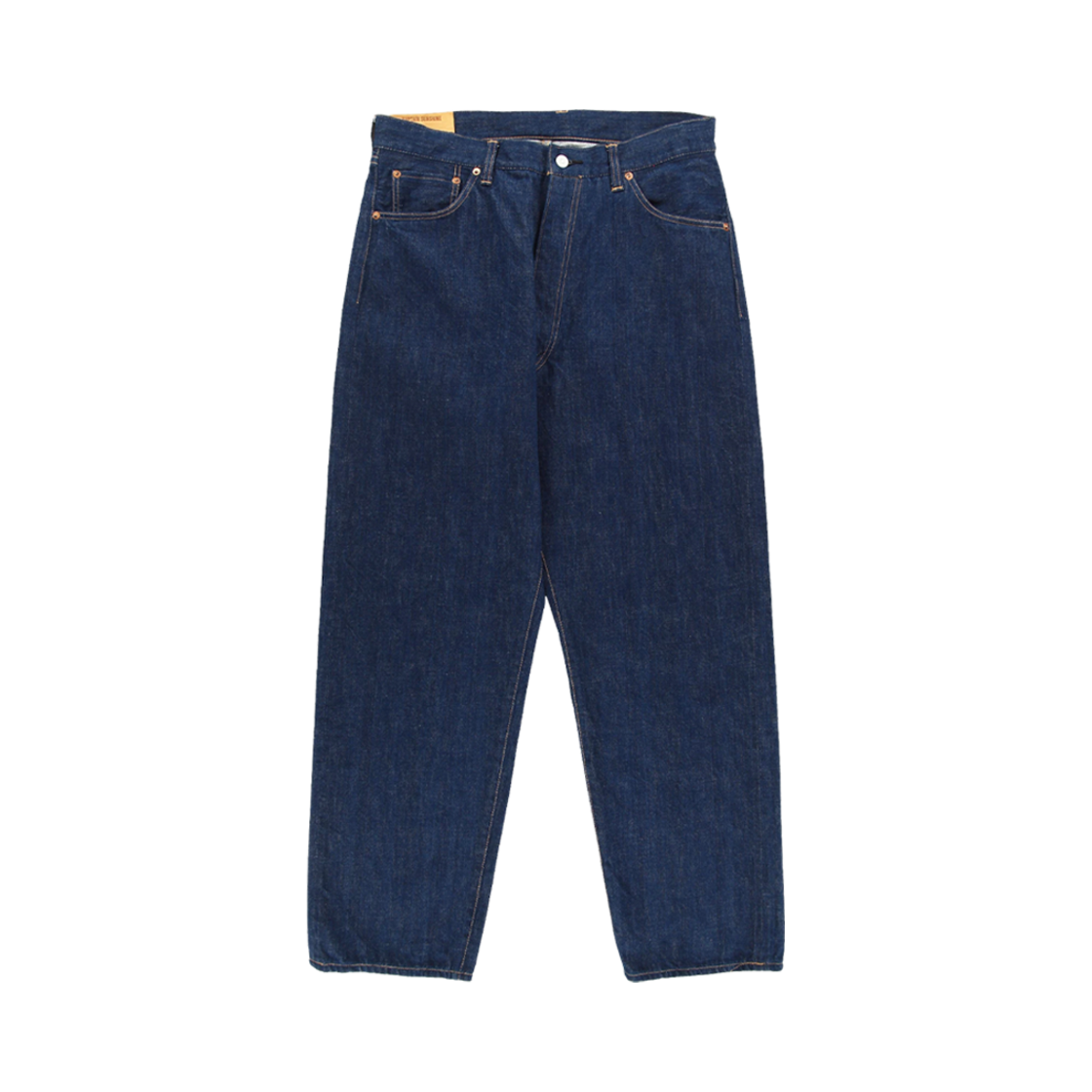 캡틴 선샤인 제뉴인 인디고 데님 5P 지퍼 프론트 데님 팬츠 인디고 원 워시(Kaptain Sunshine Genuine Indigo Denim 5P Zipper Front Denim Pants Indigo One Wash)
