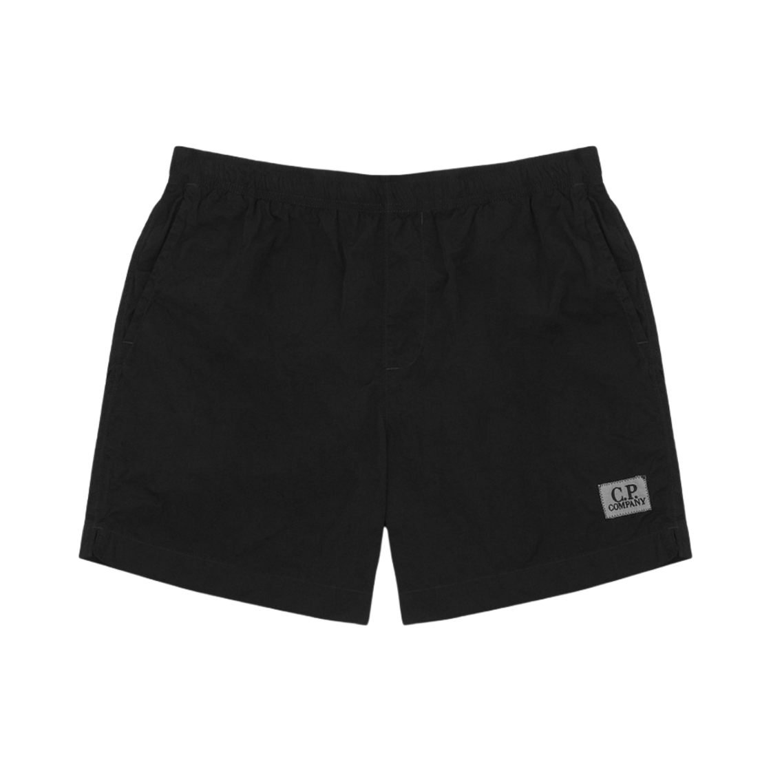 12CMBW005A000004G999 C.P. Company Chrome Swim Shorts Black