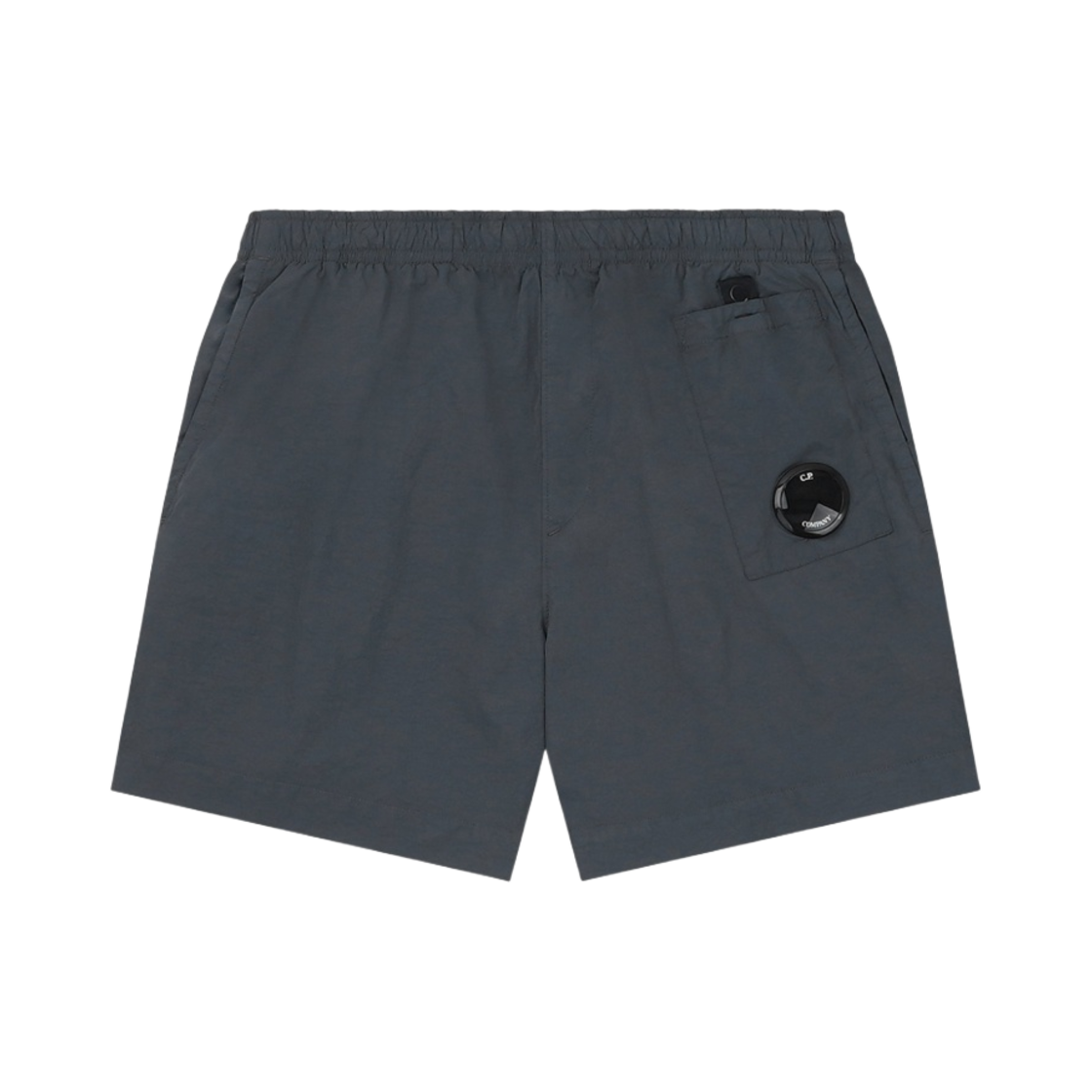 C.P. 컴퍼니 플랫 나일론 비치 쇼츠 그레이 - 22SS(C.P. Company Flatt Nylon Beach Shorts Grey - 22SS)