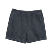 Peaceminusone Denim Shorts #1 Black