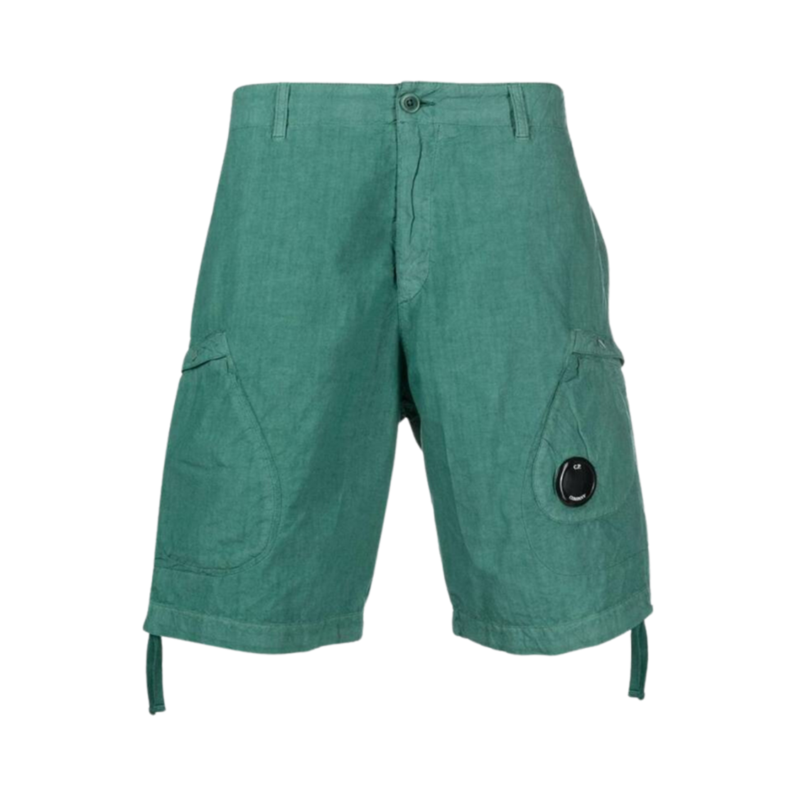 14CMBE292A006456G673 C.P. Company Ba-Tic Light Cargo Shorts Frosty Spruce Green - 23SS