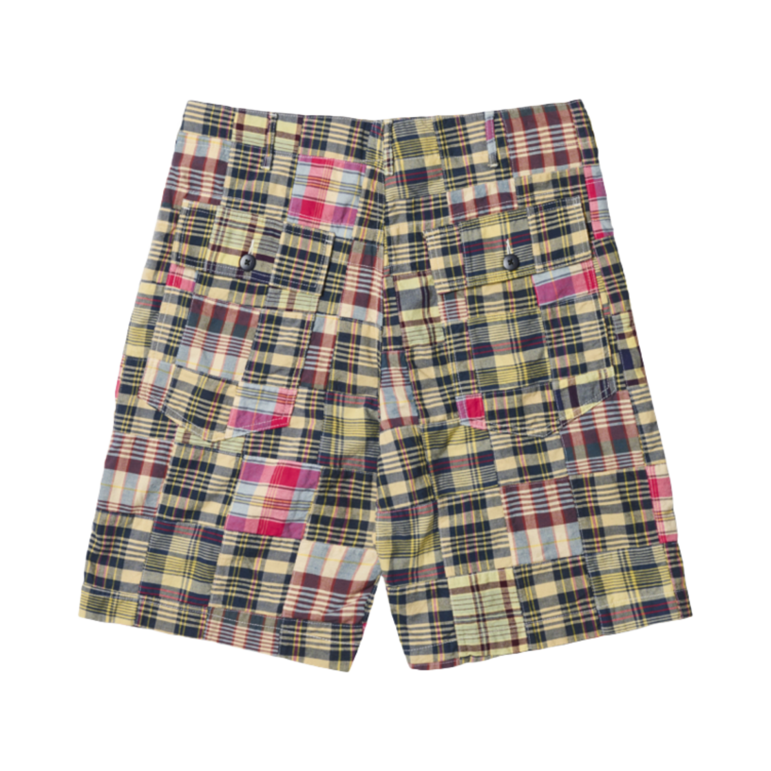 팔라스 x 엔지니어드 가먼츠 패치 워크 마드라스 쇼츠 멀티 - 25SS(Palace x Engineered Garments Patch Work Madras Short Multi - 25SS) - 2