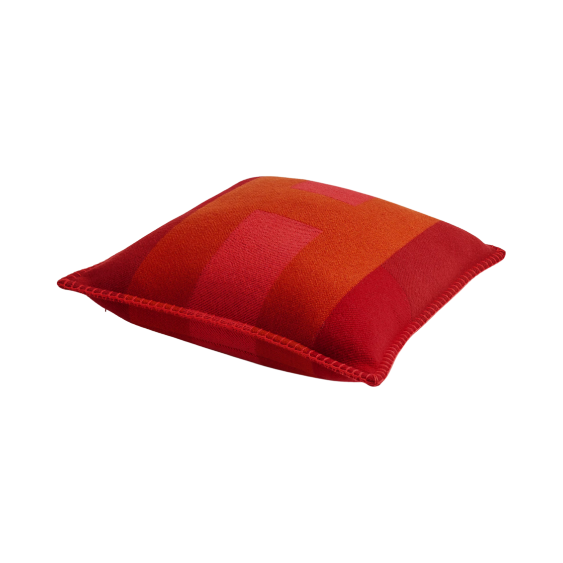 에르메스 H 호라이즌 필로우 메리노 울 & 루즈 아쉬(Hermes H Horizon Pillow Merino Wool & Rouge H) - 3