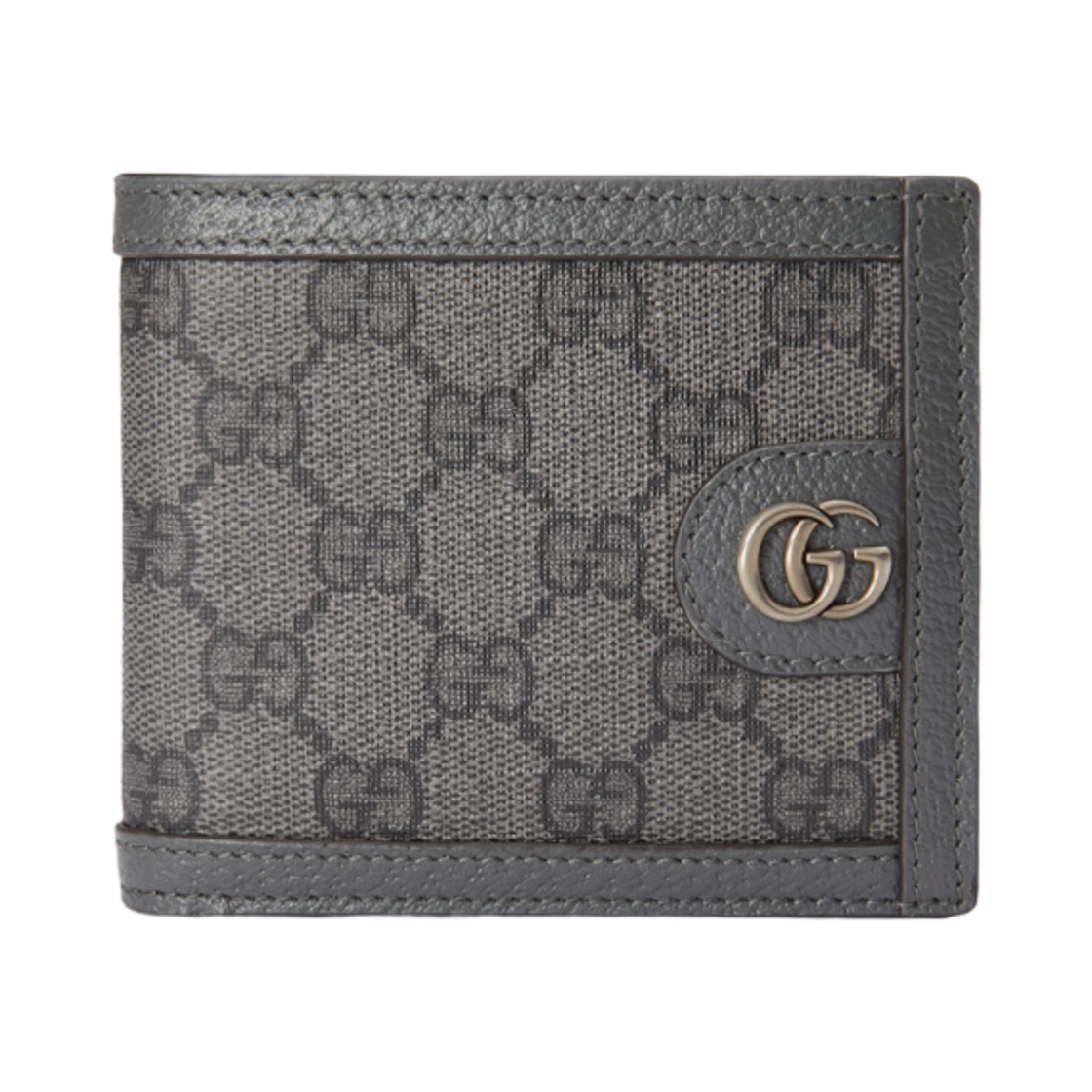 구찌 오피디아 GG 코인 지갑 그레이 블랙 슈프림(Gucci Ophidia GG Coin Wallet Grey Black Supreme) - 1