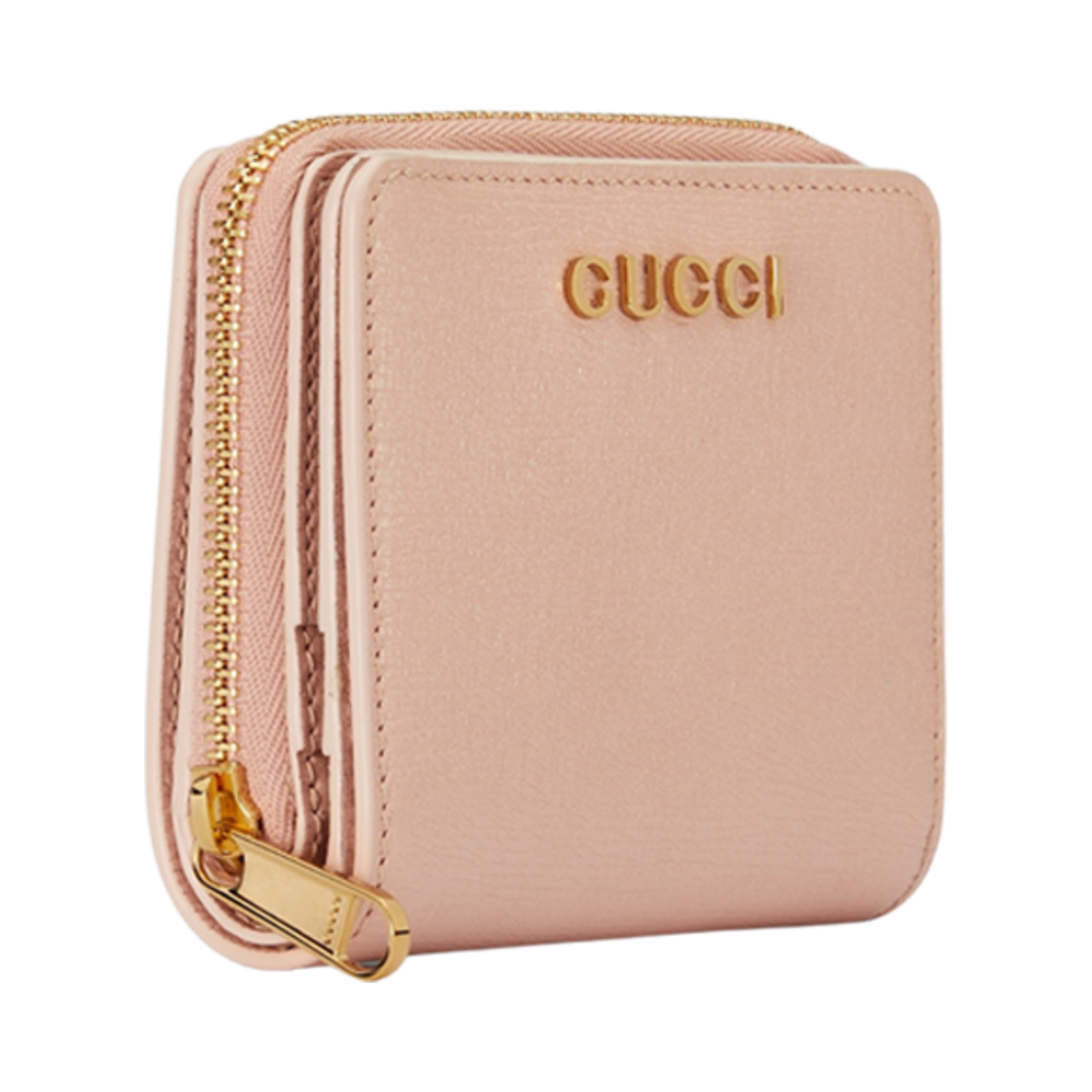 구찌 미니 지갑 구찌 스크립트 라이트 핑크 레더(Gucci Mini Wallet with Gucci Script Light Pink Leather) - 3