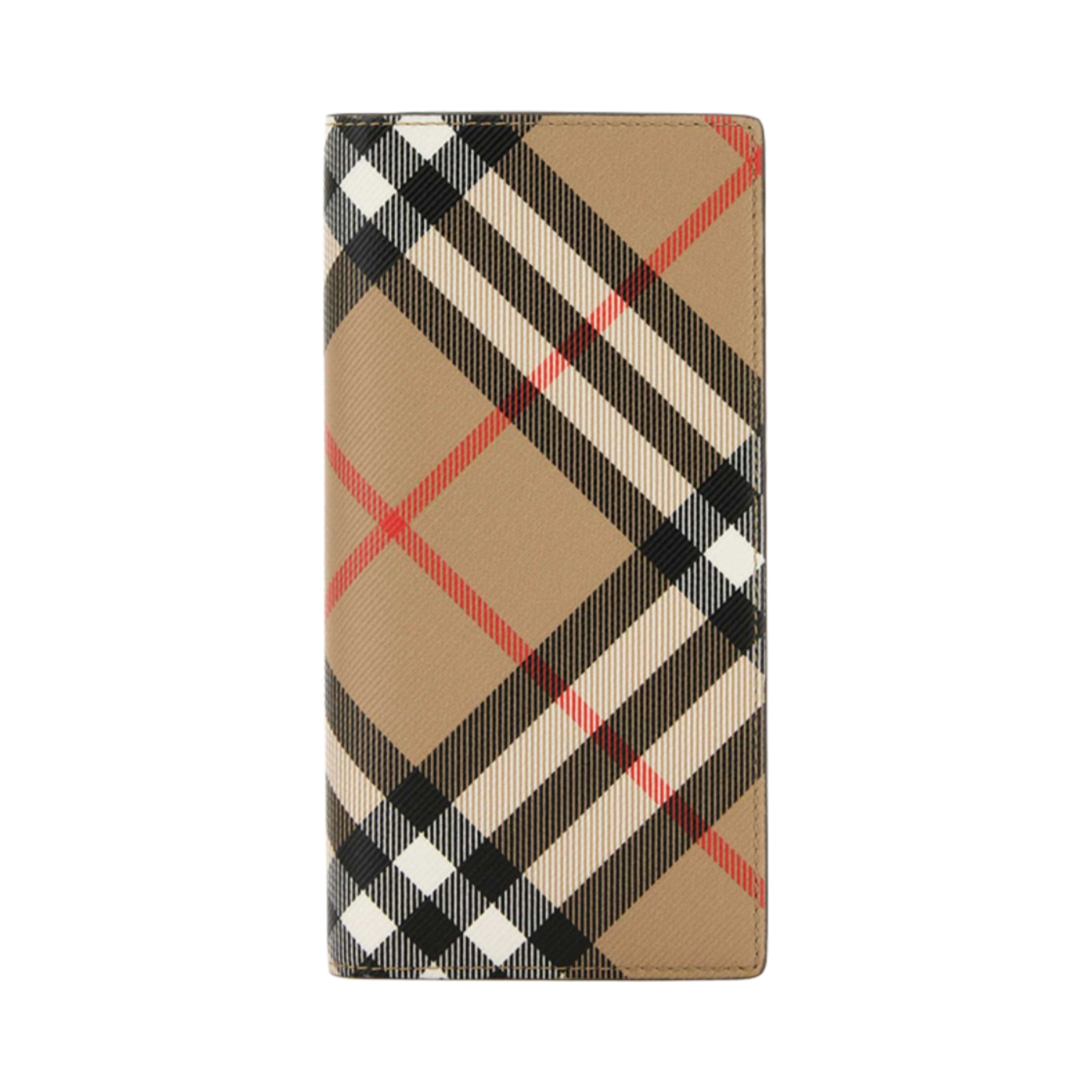 버버리 체크 컨티넨탈 월렛 브라운 베이지(Burberry Check Continental Wallet Brown Beige) - 2