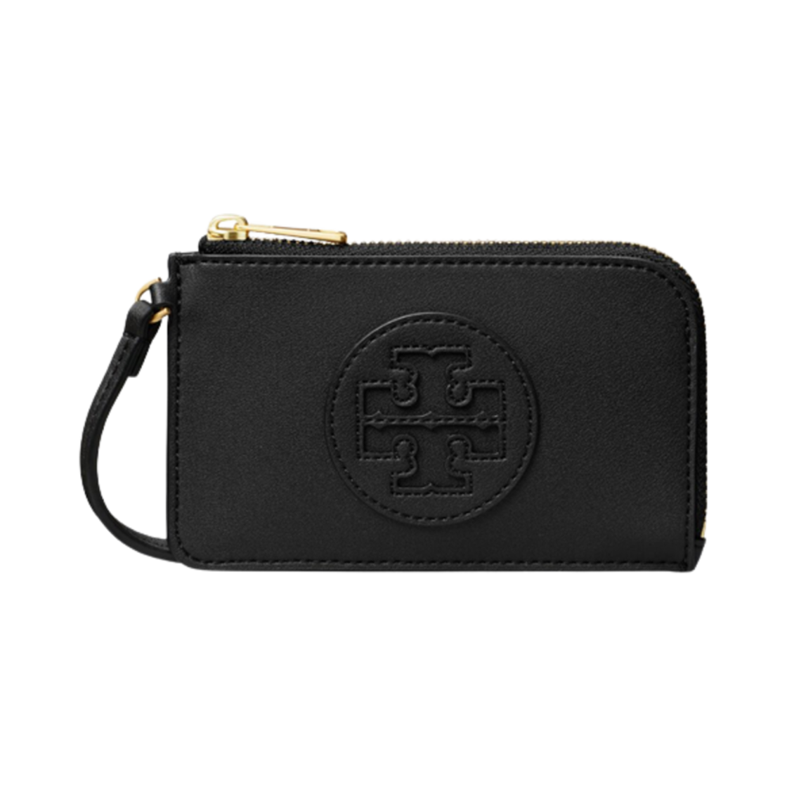 157506-001 Tory Burch Ella Bio Zip Card Case Black
