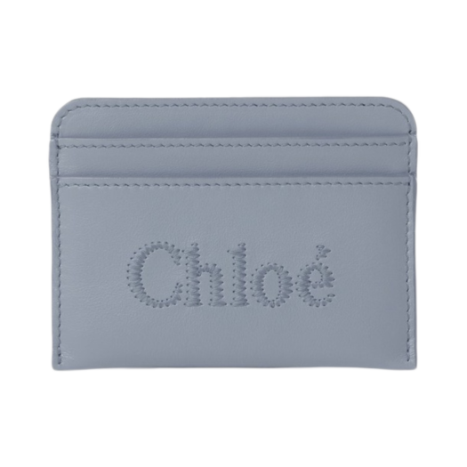 CHC23SP868I1041A Chloe Chloe Sense Card Holder Storm Blue