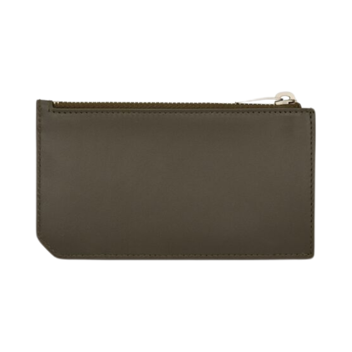 생로랑 파리 프라그먼트 집 카드 케이스 스무스 레더 라이트 머스크(Saint Laurent Paris Fragments Zip Card Case In Smooth Leather Light Musk) - 2