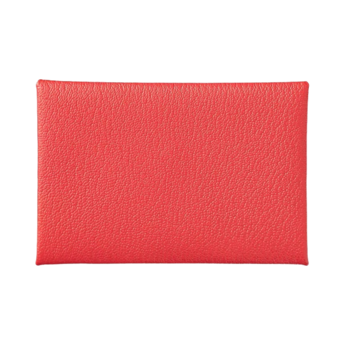 에르메스 칼비 베르소 카드 홀더 고트스킨 & 팔라듐 하드웨어 로즈 텍사스 퀴브레(Hermes Calvi Verso Card Holder Goatskin & Palladium Rose Texas Cuivre) - 1