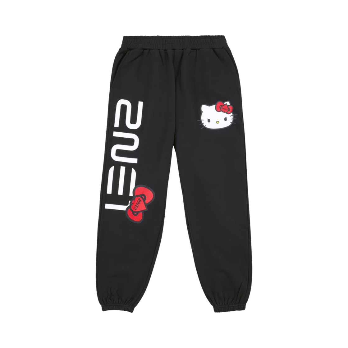 【2NE1×HELLO KITTY】スウェットパンツ（GRAY） 2NE1×HELLO KITTY】スウェットパンツ（GRAY）｜2NE1｜mu-moショップ