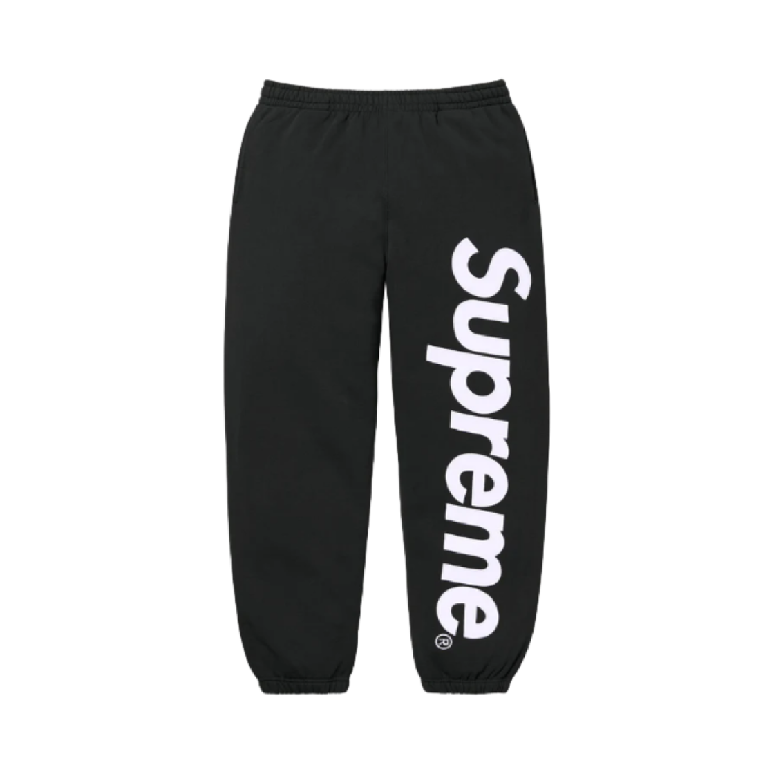- Supreme Satin Applique Sweatpants Black - 24FW