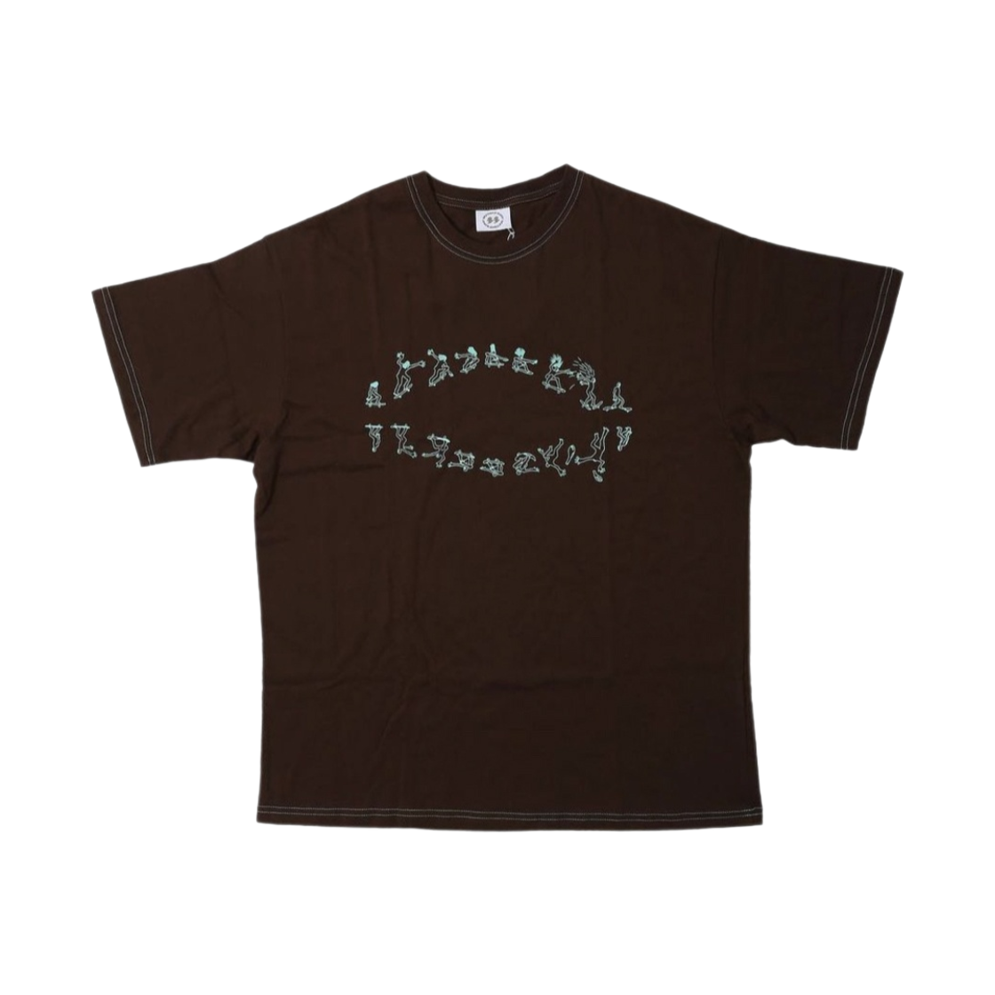 다다 x 워스트 올리 숏슬리브 티셔츠 브라운(Dada x Worst Ollie S/S T-Shirt Brown)