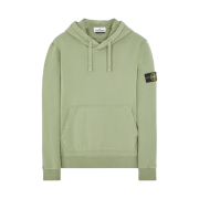 Stone Island 64151 Cotton Fleece Hooded Sweatshirt Sage Green - 23SS