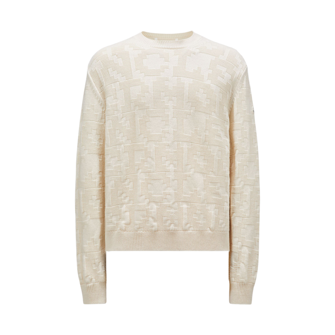 몽클레르 울 스웨터 화이트 - 24FW(Moncler Wool Sweater White - 24FW)