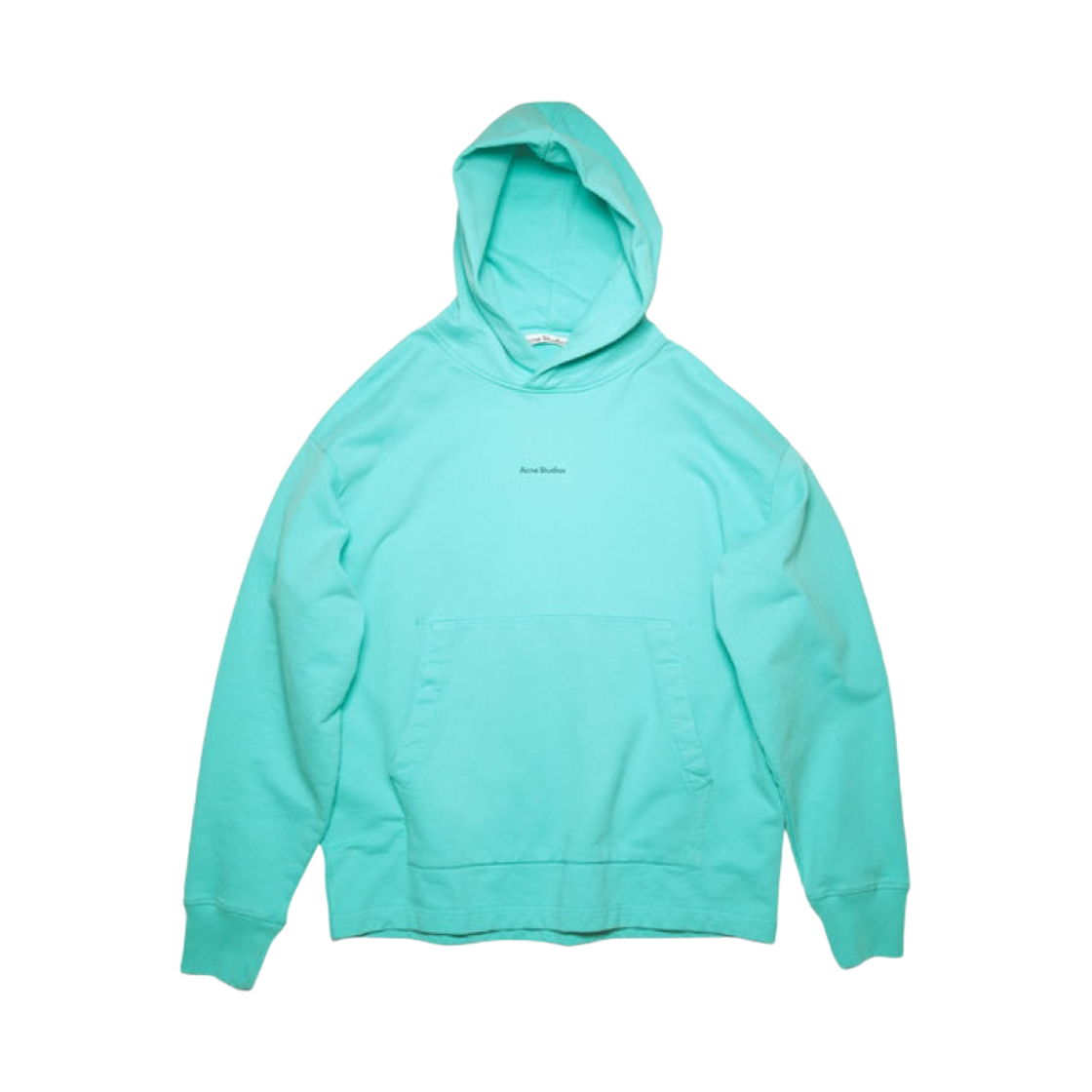 아크네 스튜디오 프랭클린 후드 스웨트셔츠 제이드 그린(Acne Studios Franklin Hooded Sweatshirt Jade Green) - 1