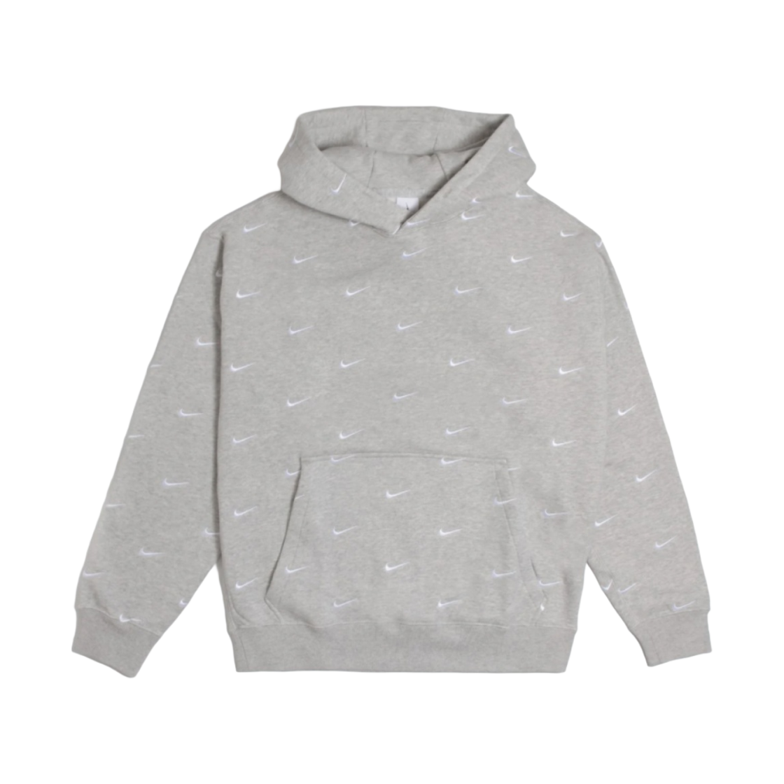 나이키 NRG 스우시 로고 후드 그레이 헤더