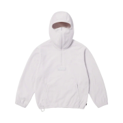 Supreme Polartec Facemask Half Zip Hooded Sweatshirt Light Grey - 23FW