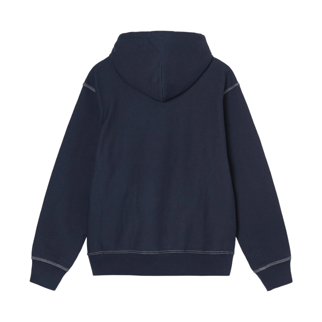 스투시 콘트라스트 스티치 라벨 후드 네이비(Stussy Contrast Stitch Label Hoodie Navy) - 2