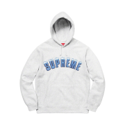 Supreme Icy Arc Hooded Sweatshirt Ash Grey - 20FW