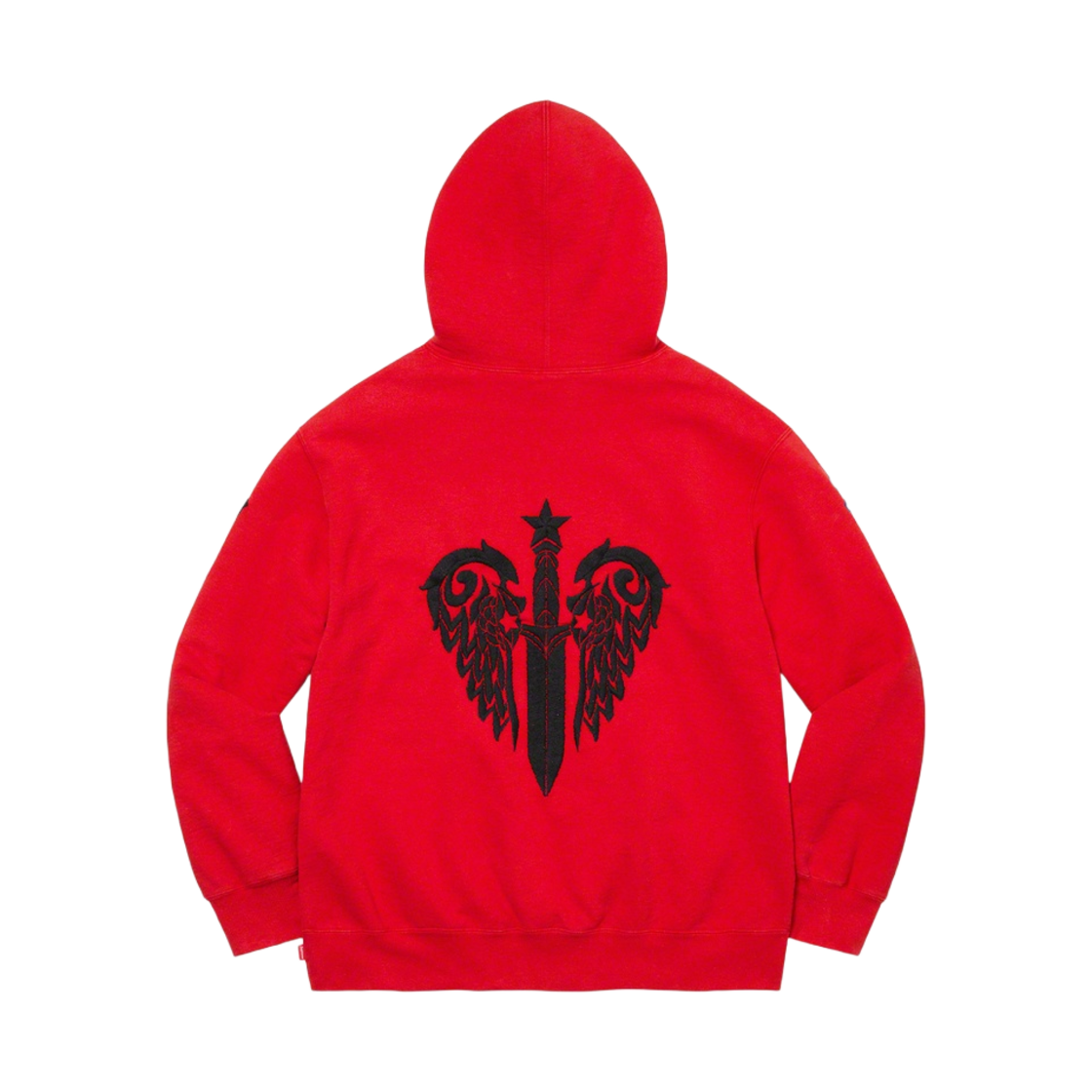 슈프림 더 그레이트 차이나 월 소드 후드 스웨트셔츠 레드 - 22FW(Supreme The Great China Wall Sword Hooded Sweatshirt Red - 22FW) - 2