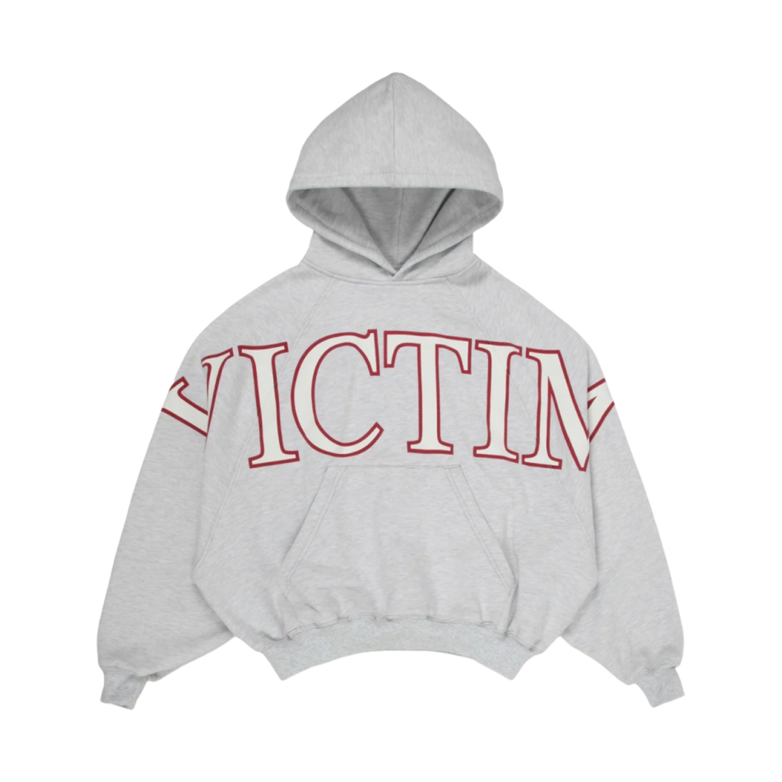 프레잉 비크팀 후드 그레이(Praying Victim Hoodie Grey)
