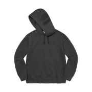 Supreme x The North Face Pigment Printed Hooded Sweatshirt Black - 22FW