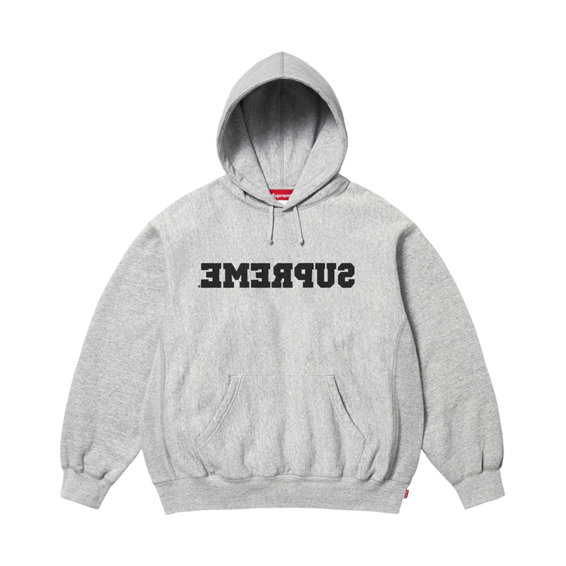 슈프림 리버스 후드 스웨트셔츠 헤더 그레이 - 25SS(Supreme Reverse Hooded Sweatshirt Heather Grey - 25SS)