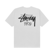 Stussy Stock Paris T-Shirt White