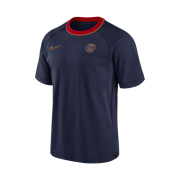 Nike Paris Saint-Germain Travel Short Sleeve Football Top Blackened Blue (Non Marking Ver.)