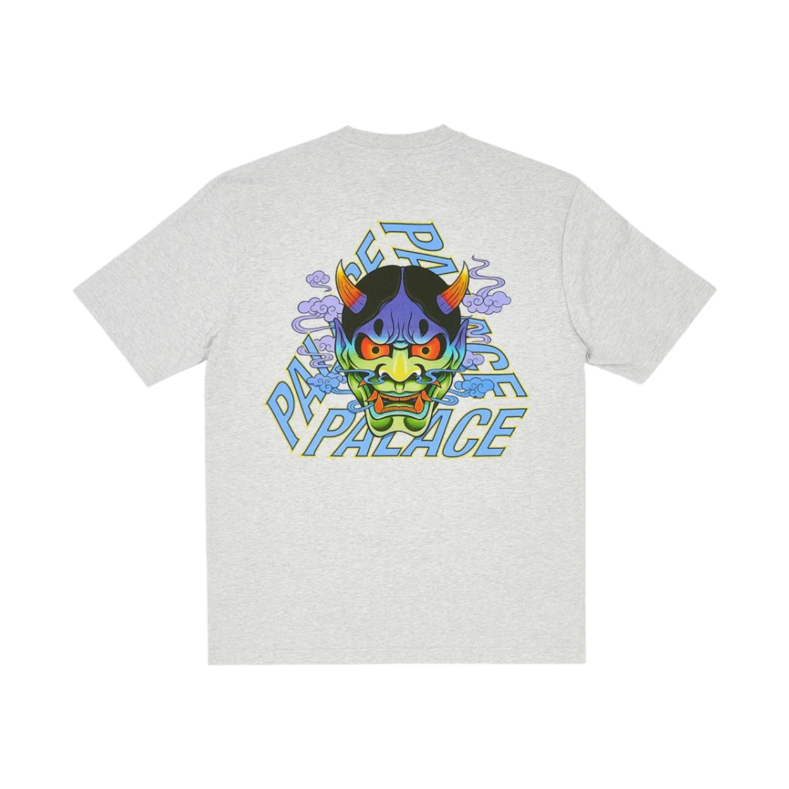 팔라스 데몬 P3 티셔츠 그레이 말 - 23FW(Palace Demon P3 T-Shirt Grey Marl - 23FW) - 1