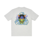 Palace Demon P3 T-Shirt Grey Marl - 23FW