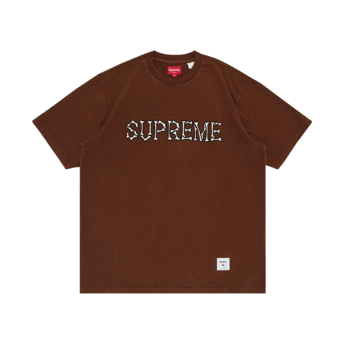 슈프림 본즈 숏슬리브 탑 브라운 - 22FW(Supreme Bones S/S Top Brown - 22FW) - 1