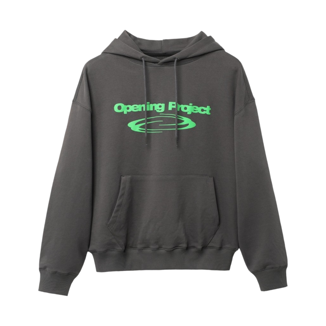 오프닝프로젝트 W 아이덴티티 후디 차콜