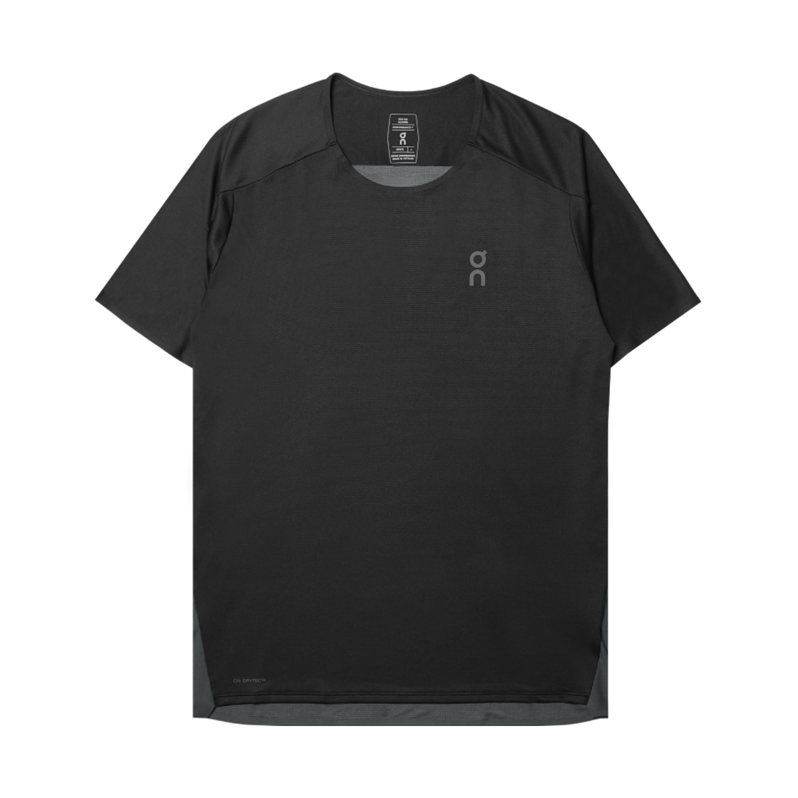온 러닝 퍼포먼스 티셔츠 블랙 이클립스(On Running Performance T-Shirt Black Eclipse)